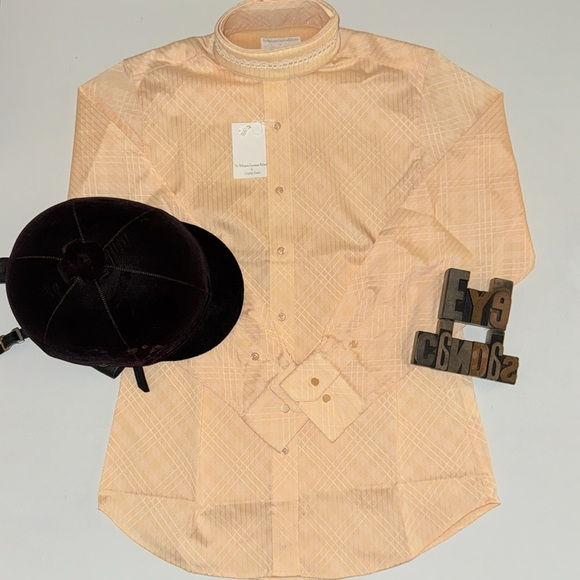 🆕🏇THE WELLINGTON EQUESTRIAN COLLECTION by Charles Owen Riding Blouse. - Picture 8 of 12